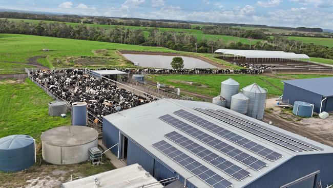 The Cope family purchased their Fish Creek dairy farm 14 years ago after moving from Middle Tarwin.