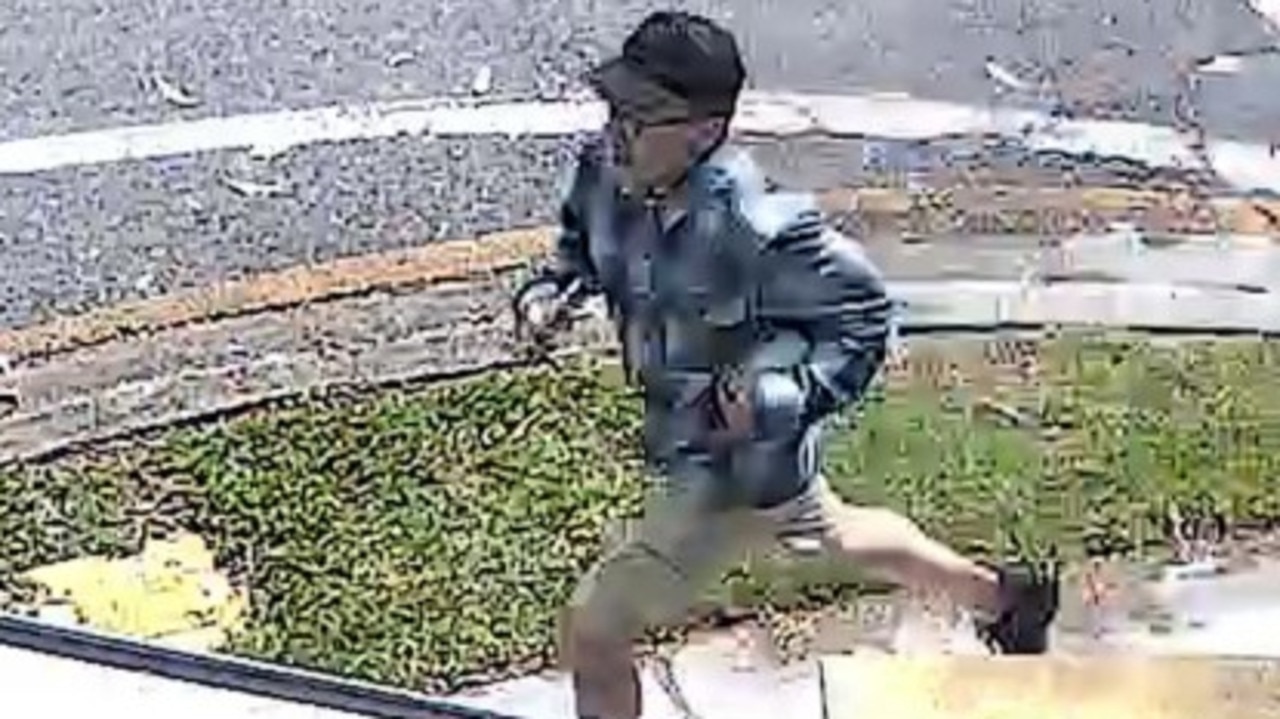 CCTV footage of a man suspected to have been involved in a hot coffee attack on a young child at Hanlon Park, Stones Corner in August. Picture: QLD Police