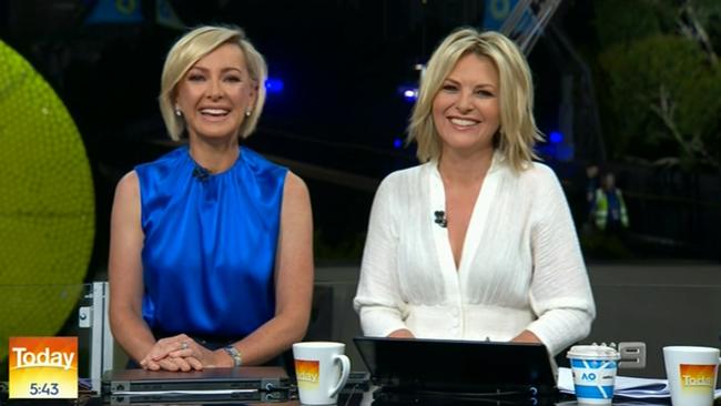 The new Channel Nine Today show hosts Deb Knight and Georgie Gardner.