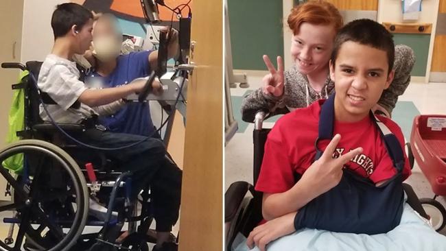 Zach's sister found him unconscious on the recliner in the lounge room. Photo: Kennedy News