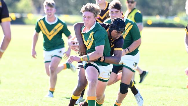 Padua Vs St Patrickâ&#128;&#153;s CollegeAIC First XIII rugby league. Saturday July 22, 2023. Picture, John Gass