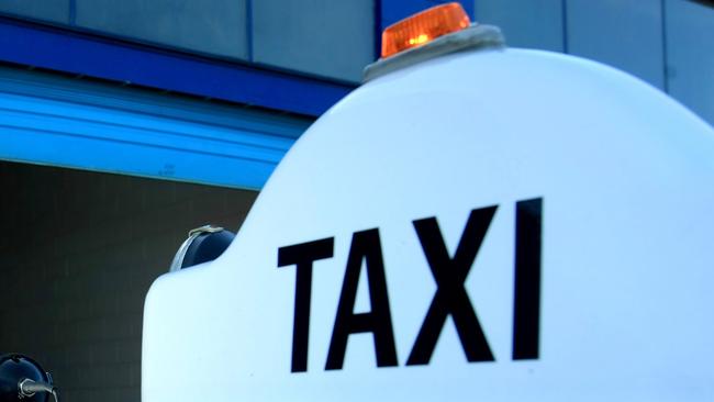 An Albury taxi driver was allegedly robbed at knifepoint this morning.