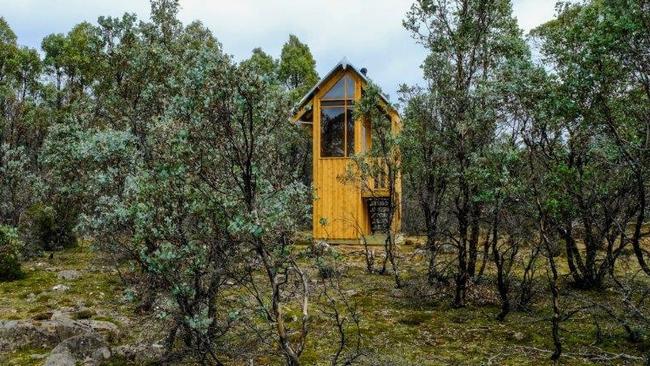 Tasmanian Land Conservancy (TLC) has just been awarded second place in the Australia’s Best Bathroom 2018 competition, for its remote area, waterless pod-designed toilet on beautiful Skullbone Plains Reserve. TLC’s ‘loo with a view’ is good for the environment, uses no water, has minimal odour and is low maintenance. Picture: CHRIS CRERAR