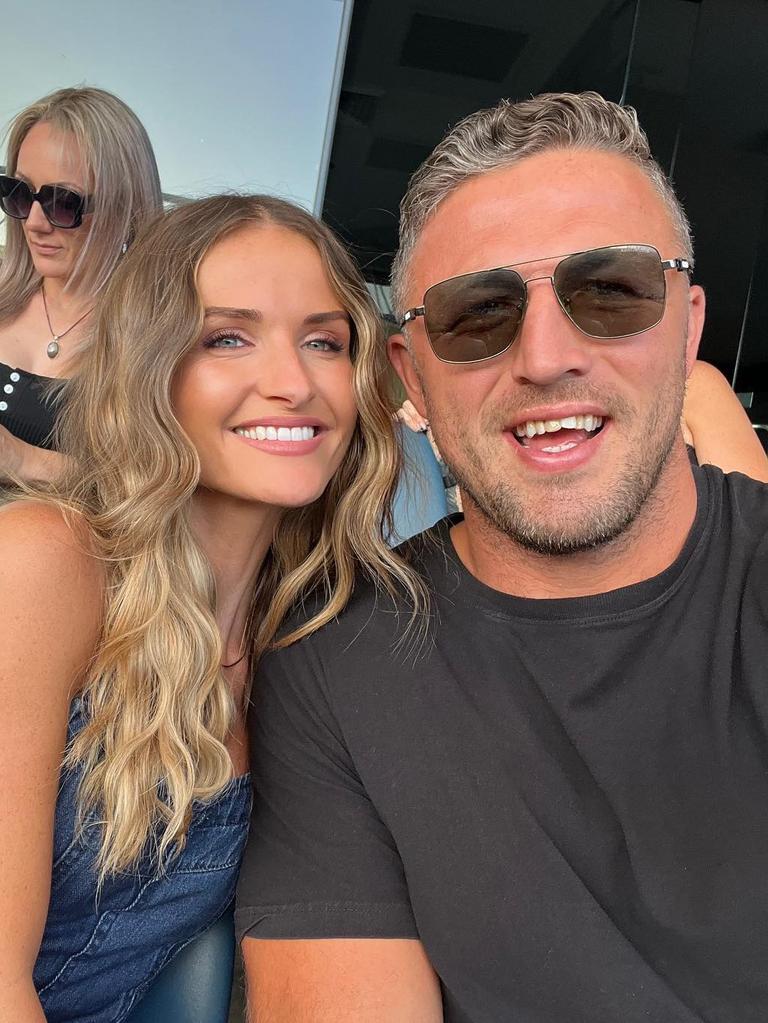 Sam Burgess is overjoyed to have found love again. Pic: Instagram