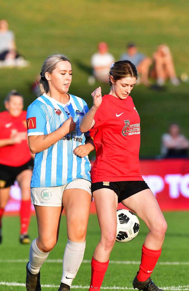 SOCCER: Women's Sunshine Coast Fire V Maroochy Swans. Picture: Patrick Woods.