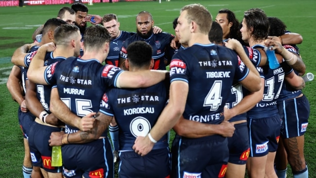 The NSW Blues will have a new-look side for game two of the State of Origin series after injuries forced coach Brad Fittler to make a host of changes. Picture: Cameron Spencer/Getty Images