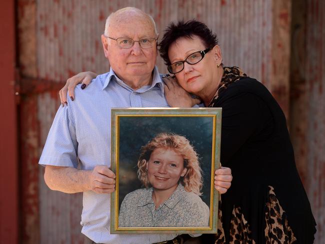 Anthea’s parents Martin and Rosalyn Bradshaw.