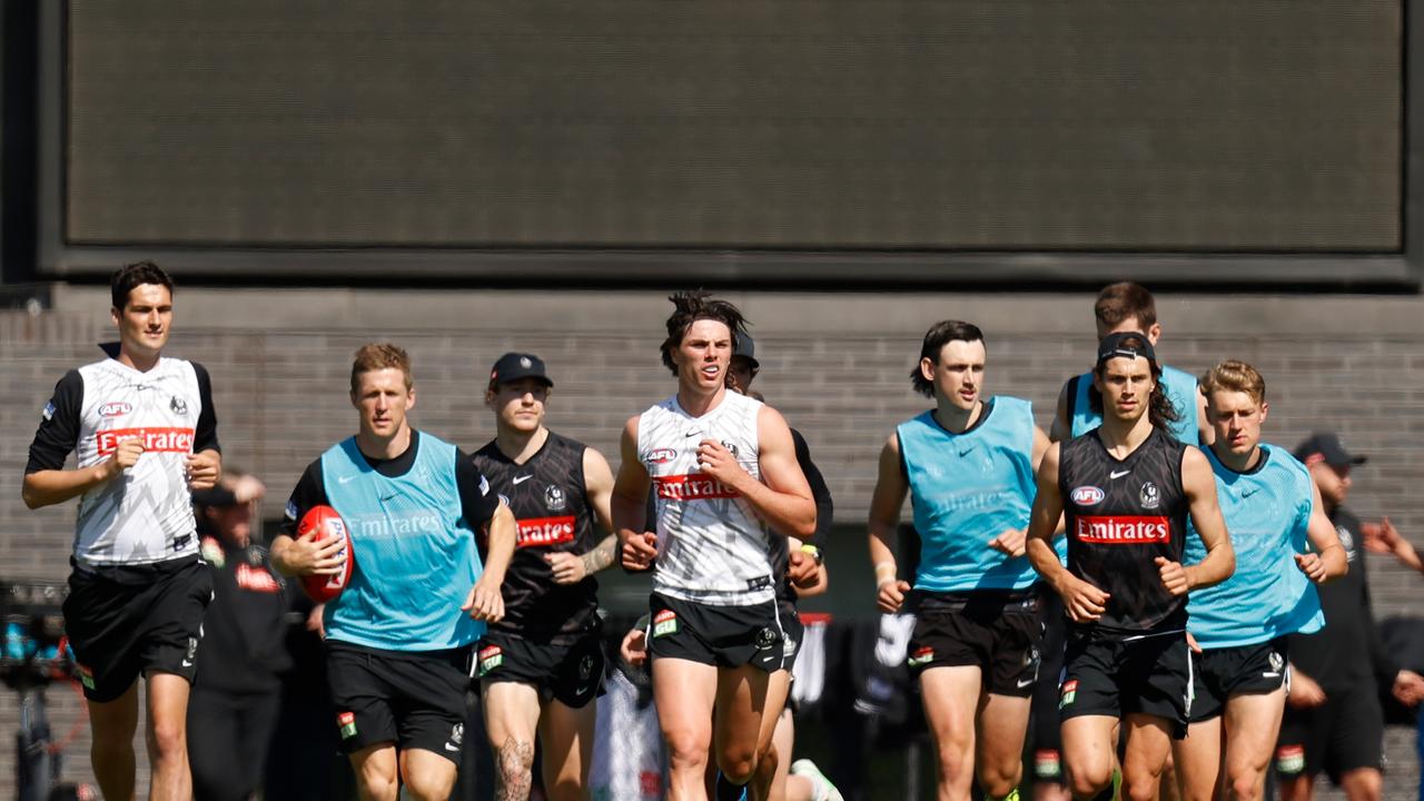 Collingwood called off training after a staff member tested positive. Picture: Michael Willson/AFL Photos via Getty Images