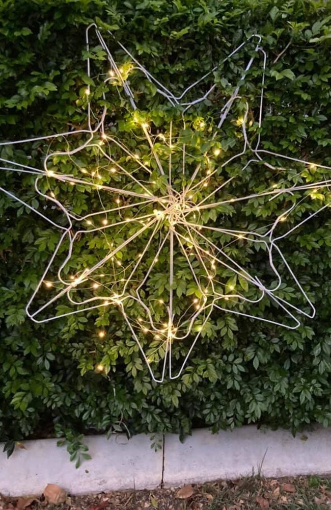 They can be designed using different types and sized coat hangers. Picture: Facebook/KmartHacks & Decor