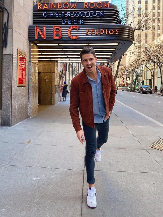 Scott Tweedie had been seeing the sights of New York City. Source: Instagram
