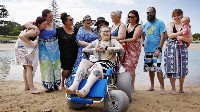 Kay spent her final days surrounded by family and friends. Picture: Sam Ruttyn