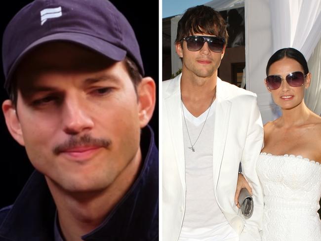 Ashton Kutcher and Demi Moore.