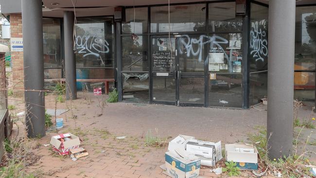 The abandoned Heathmont Original Joe’s restaurant, pictured in September 2018, was severely damaged by fire more than two years ago.