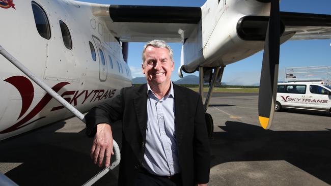 Alan Milne is the new CEO of Cairns airline Skytrans, based at Cairns Airport. Picture: Brendan Radke