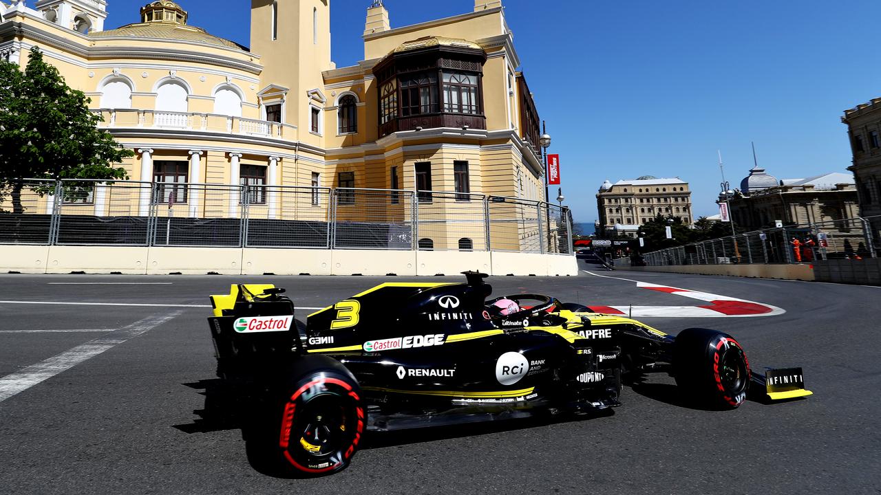 F1 Azerbaijan Grand Prix 2019 Live Daniel Ricciardo Renault Results Race Timings What Time Latest News Crash Video Watch Highlights Stream Blog