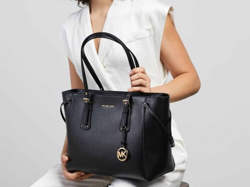 This Michael Kors tote screams luxury.