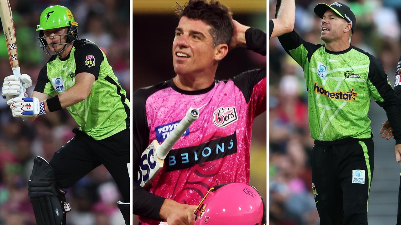 BBL final set as ‘incredible’ revival finally swings Sydney derby despite big scare