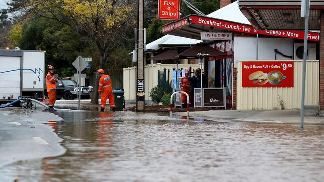 Brunch on Henley closed in May after a burst water main caused traffic to be diverted away. Picture: Calum Robertson