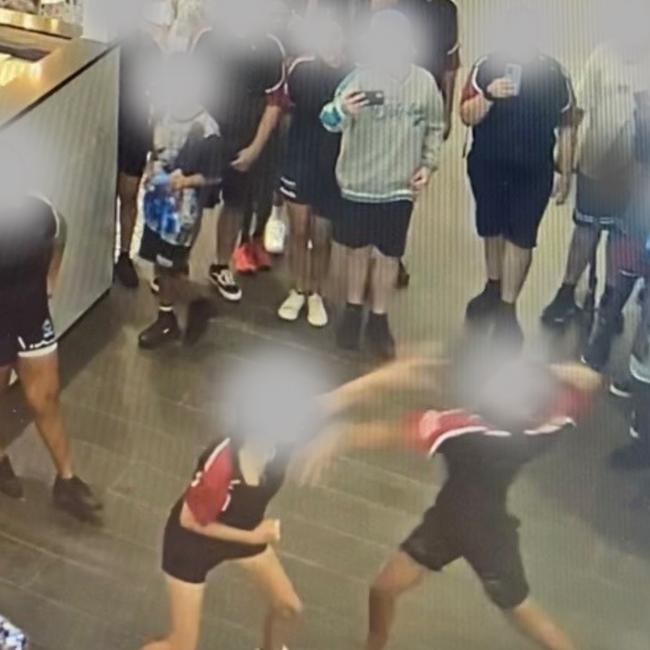 School students have been banned from Casuarina Square for a month after further fights and anti-social behaviour in the centre. Picture: Supplied