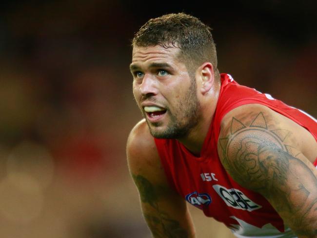 Football player Lance Franklin has been open about his battles with depression and anxiety. Picture: Getty