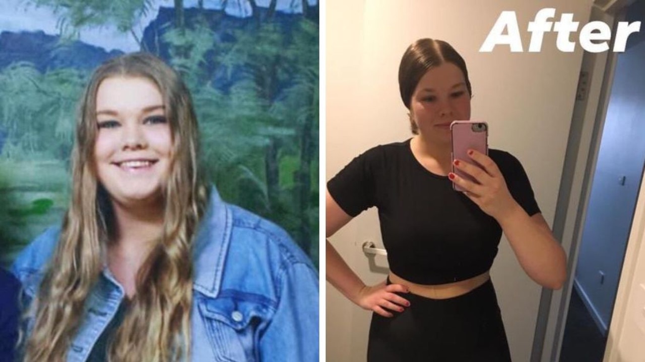 25yo’s astonishing 40kg weight loss