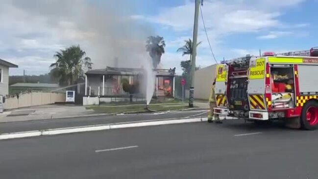 Fire tears through Maclean business in Clarence Valley