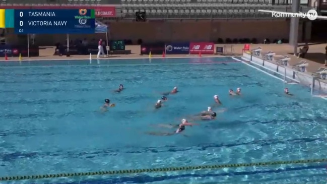 Replay: Water Polo Australia National - Tasmania v Victoria Navy (15 and Under, Championships - Women)