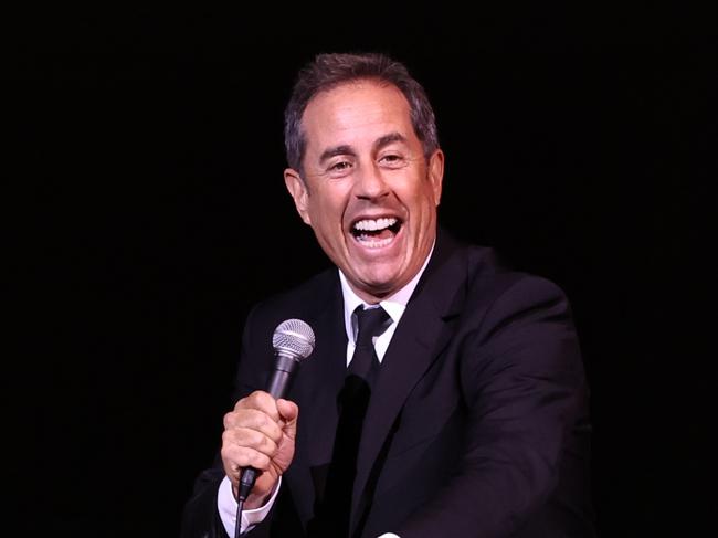 NEW YORK, NEW YORK - OCTOBER 18: Jerry Seinfeld performs onstage at the 2023 Good+Foundation Ã¢â¬ÅA Very Good+ Night of ComedyÃ¢â¬Â Benefit at Carnegie Hall on October 18, 2023 in New York City. (Photo by Jamie McCarthy/Getty Images for Good+Foundation)