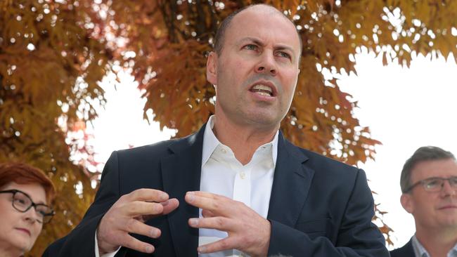 Treasurer Josh Frydenberg will deliver the budget on Tuesday night. Picture: NCA NewsWire / Gary Ramage