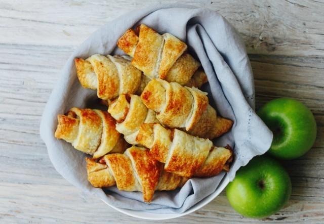 Apple Pecan Croissants recipe