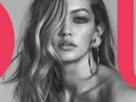 Gigi strips naked for sexy Vogue cover