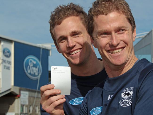 Joel and Troy Selwood will 'Play the Silent Card' for Ovarian Cancer Research.