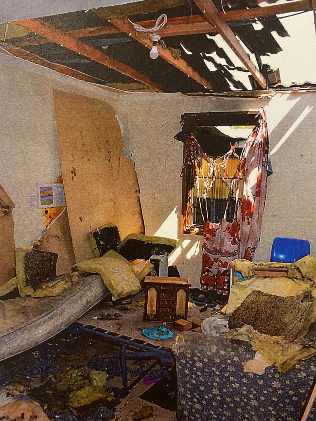 Photos taken by police at a home in a regional community in November 2019 where a young child was living in squalor