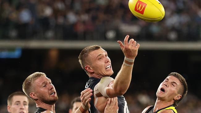 Cripps has returned this year in great condition as the Blues attempt to play finals in 2022. Picture: Getty Images