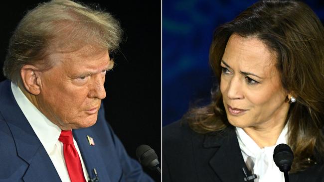 The powerful Teamsters Union won’t endorse with Donald Trump or Kamala Harris. Picture: AFP.