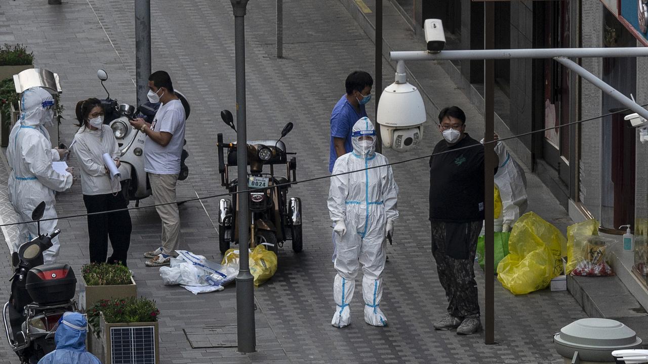 China’s new Covid measures have also spooked world markets. Picture: Kevin Frayer/Getty Images