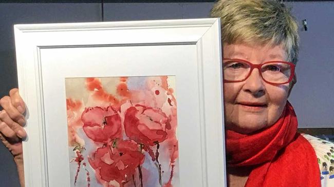 IMPRESSIONIST BOUQUET: Sue Howard will be displaying three of her watercolour impressionistic pieces in the upcoming Somerset Art Society exhibition. Picture: Contributed