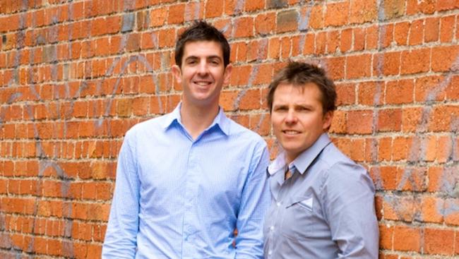 Sam Salter (left And Standing) And Jason Wyatt (leaning Against The Wall On Right) Telstra Australian Business Awards - embargoed media release + NSW