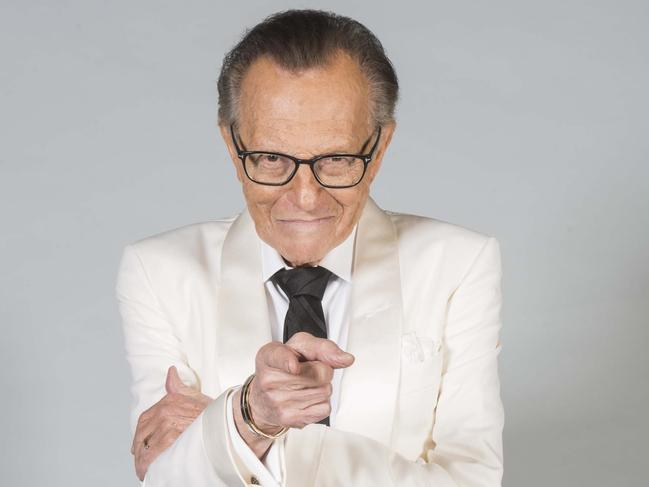 Larry King. Picture: Michael Bezjian/Getty Images for The Artists Project