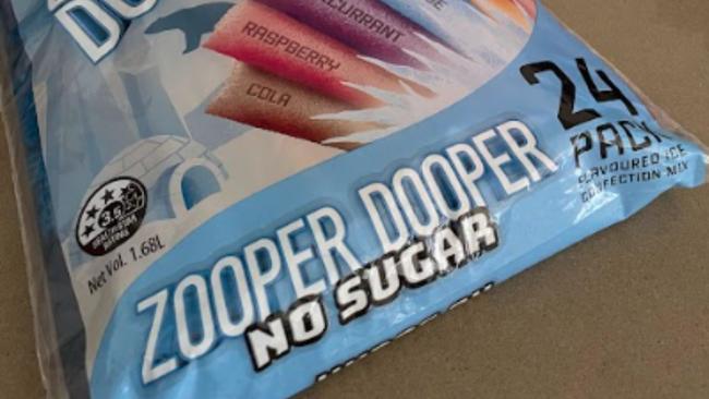 No Sugar Zooper Dooper's are a popular choice for parents. Image: Supplied