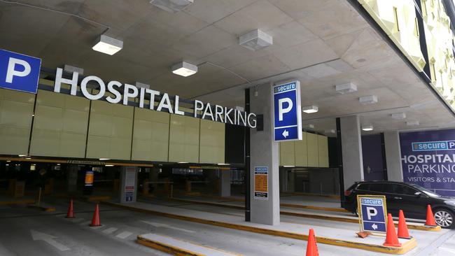 Secure parking at the Gold Coast University Hospital.