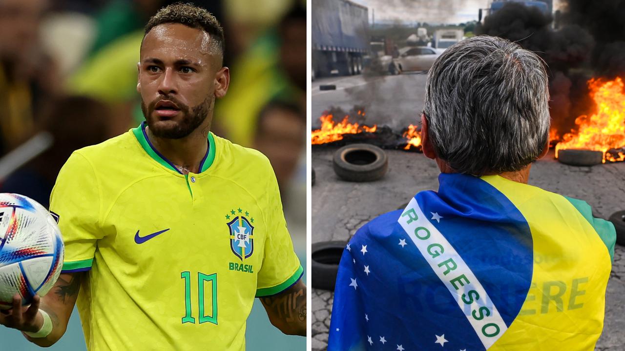The colours of Brazil have been taken on by far-right ex-leader Jair Bolsonaro, creating a divide among fans.