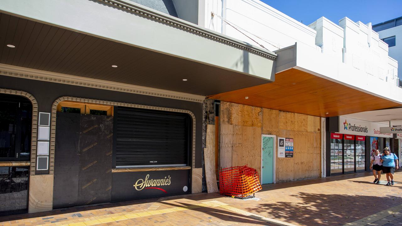 Buildings in Nerang St, Southport off Scarborough st. Picture: Jerad Williams