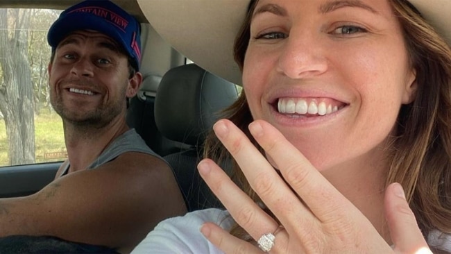 Emily Seebohm and Ryan Gallagher announced their engagement in March. Photo: Instagram