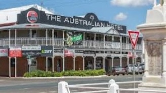 A mother-of-four has been convicted of 36 offences after threatening multiple people with a knife at the Australian Hotel in Murgon, violently bashing a random person outside the pub and going on to commit other offences.