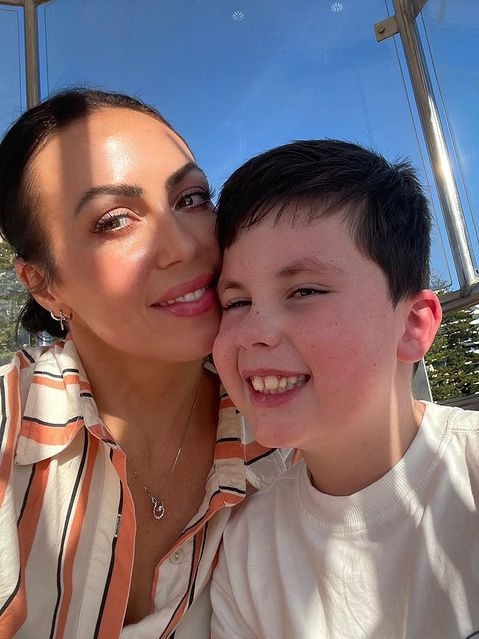 Ms Edwards says Jaxon’s positivity has been her rock. Picture: Instagram.