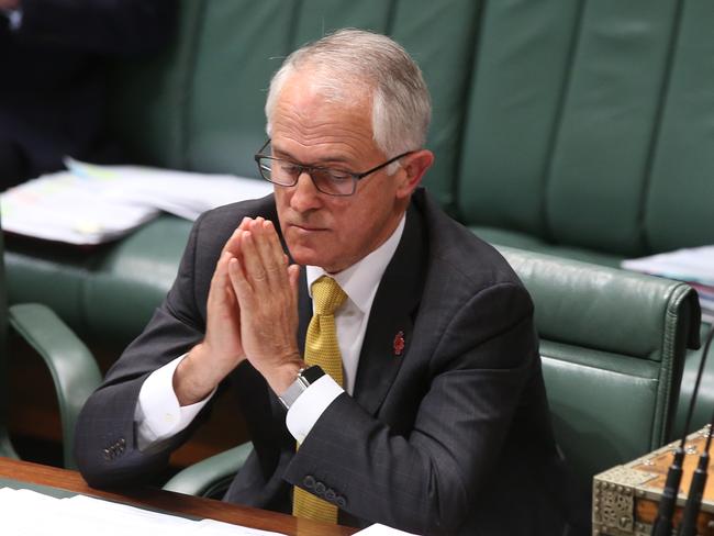 Malcolm Turnbull on Wednesday. Picture: Kym Smith