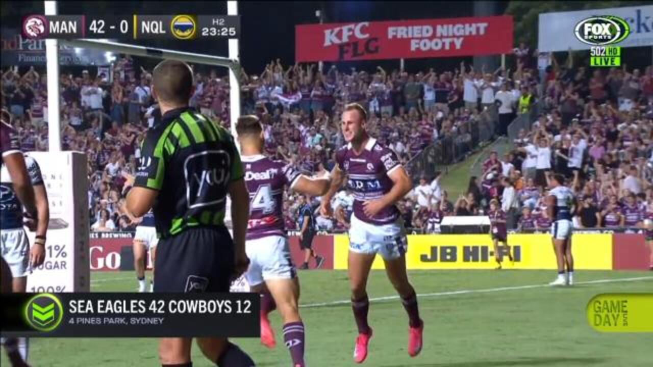 Manly deliver emphatic round 1 statement