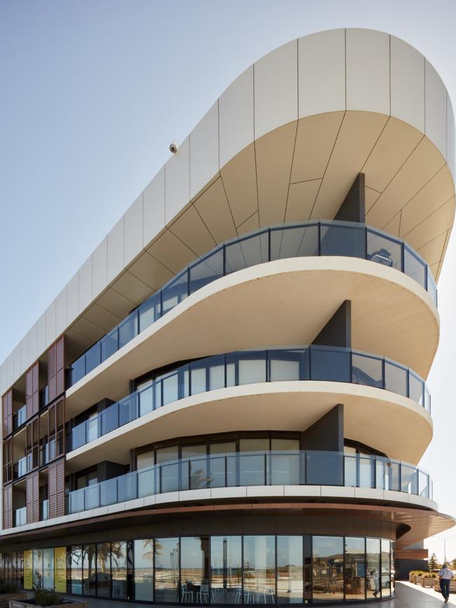 And apartment building at the Wyndham Harbour development. Picture: supplied