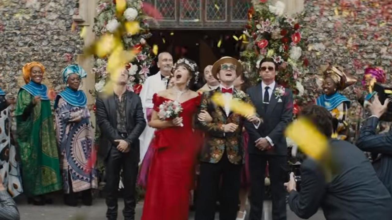 The wedding as depicted in Rocketman